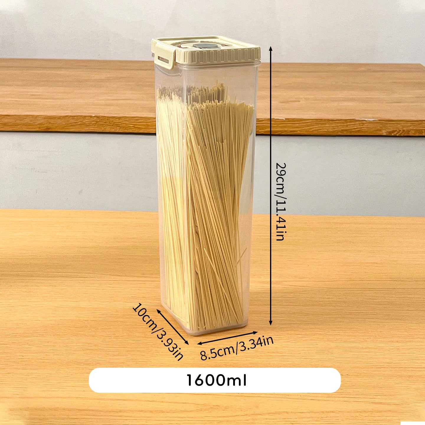 WORTHBUY – boîte de rangement de pâtes avec poignée